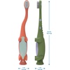 image:imageDr Browns Toddler Toothbrush Dinosaur Green 1Pack2 Count Pack of 1
