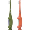 image:imageDr Browns Toddler Toothbrush Dinosaur Green 1Pack2 Count Pack of 1