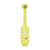 image:imageDr Browns ToothScrubber Toddler Toothbrush TripleSided Training Toothbrush with Suction Cup Base Green Monster Baby Oral Care Ages 14 Years1 Pack  Green Monster