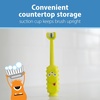 image:imageDr Browns ToothScrubber Toddler Toothbrush TripleSided Training Toothbrush with Suction Cup Base Green Monster Baby Oral Care Ages 14 Years1 Pack  Green Monster