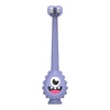 image:imageDr Browns ToothScrubber Toddler Toothbrush TripleSided Training Toothbrush with Suction Cup Base Green Monster Baby Oral Care Ages 14 Years1 Pack  Purple Monster