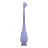 image:imageDr Browns ToothScrubber Toddler Toothbrush TripleSided Training Toothbrush with Suction Cup Base Green Monster Baby Oral Care Ages 14 Years2 Pack  Toddler Toothbrush  Purple Monster  Flamingo