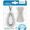image:imageDr Browns Baby Care Essentials Kit Nail Scissors with Case Nasal Aspirator Cradle Cap Brush and Comb BPAFreeBaby Nail Scissors