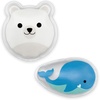 image:imageDr Browns Cold Comfort Compress Baby Ice Pack Freezable Reusable First Aid Pain Relief for Kids Polar Bear and Whale BPA Free  2PackSmall