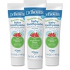 image:imageDr Browns FluorideFree Baby Toothpaste Infant and Toddler Oral Care 14oz40g 03 Years Apple Pear 3PackStrawberry