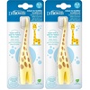 image:imageDr Browns InfanttoToddler Toothbrush Giraffe1 Count Pack of 2