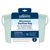 image:imageDr Browns Microwave Steam Sterilizer Bag for Baby Bottles Breast Pump Parts amp Other Toddler Accessories 100 Silicone Reusable Sterilizing BagSterilizer Bag