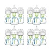 image:imageDr Browns Natural Flow AntiColic Options WideNeck Glass Baby Bottles 5 oz150 mL with Level 1 Slow Flow Nipple 3 Pack 0m3Pack  5oz