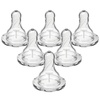 image:imageDr Browns Natural Flow Level T Narrow Baby Bottle Nipple Newborn Slow Flow 0m 100 Silicone 6Pack
