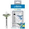 image:imageDr Browns Pacidose Liquid Medicine Dispenser for Babies and Toddlers Oral Syringe and Two Bulb Sizes 06 m and 618 m BPAFree2 Count Pack of 1