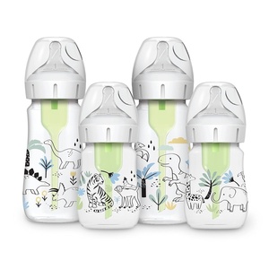 image:imageDr Browns AntiColic Options WideNeck Baby Bottle Designer Edition Bottles Ocean Decos 9 oz270 mL Level 1 Nipple 0m 2Pack4Pack  9 oz  5 oz  Dinosaur Jungle