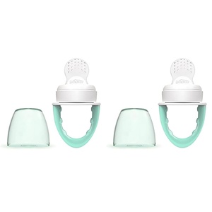 image:imageDr Browns Designed to Nourish Fresh Firsts Silicone Feeder Grey One Size2 Pack  Mint