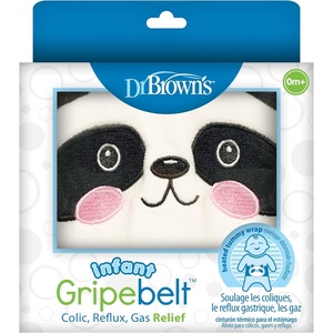 image:imageDr Browns Infant Gripebelt Heated Belly Band Soothe Babys Tummy with Gentle Warmth and Compression Lamb 0mPanda