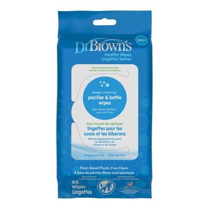 image:imageDr Browns Pacifier and Bottle Wipes 40 Count40 Count Pack of 1
