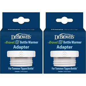 image:imageDr Browns Travel Baby Bottle Warmer Quickly Warms Breast Milk and Water for Formula OnTheGo Portable Rechargeable Cordless with 3 Bottle AdaptersTravel Warmer Bottle Adapter  Tommee Tippee