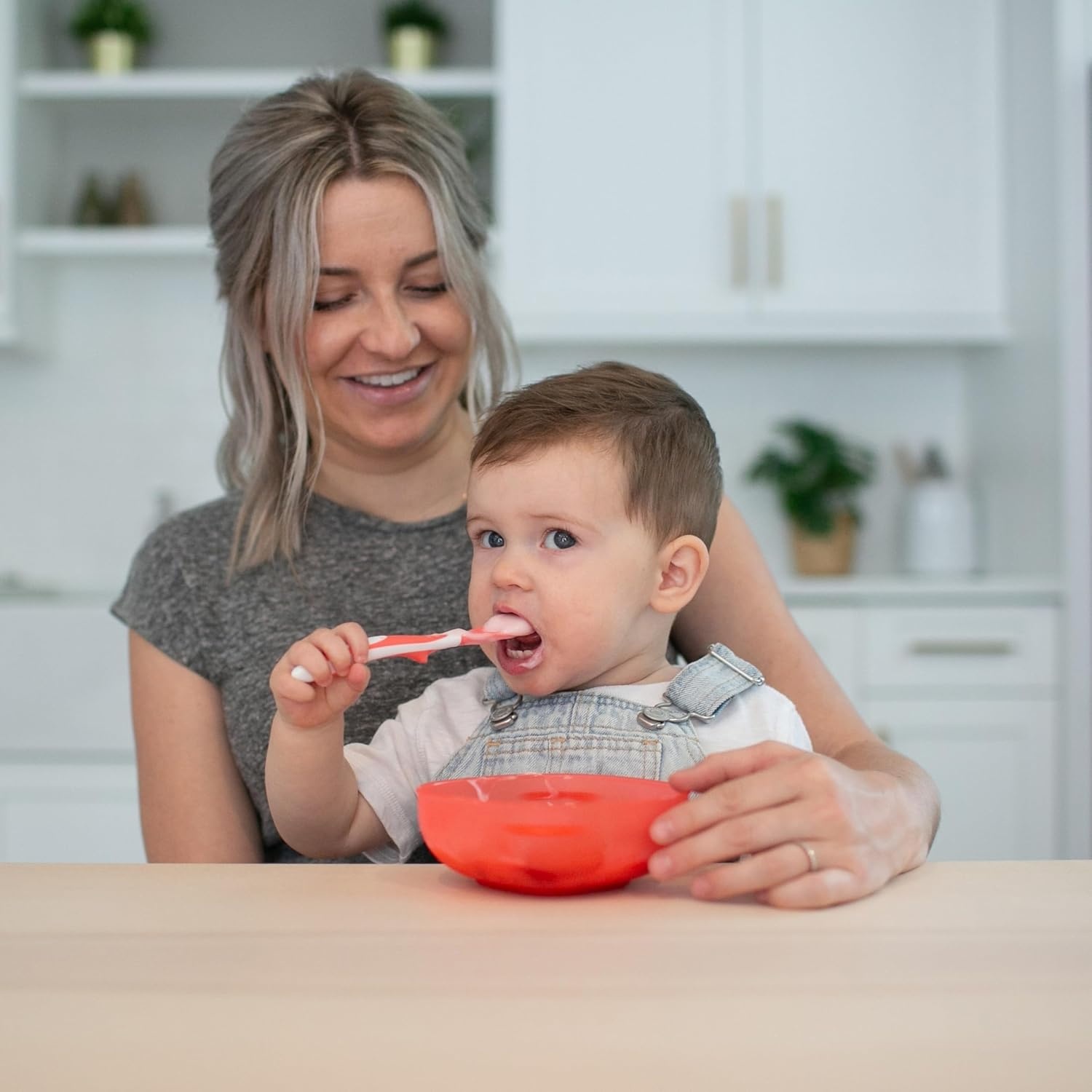 image:imageDr Browns Designed to Nourish SoftTip Toddler Feeding Spoons 6 Pack Assorted Set Colors May VarySoftTip Toddler Feeding Spoons  24 Pack