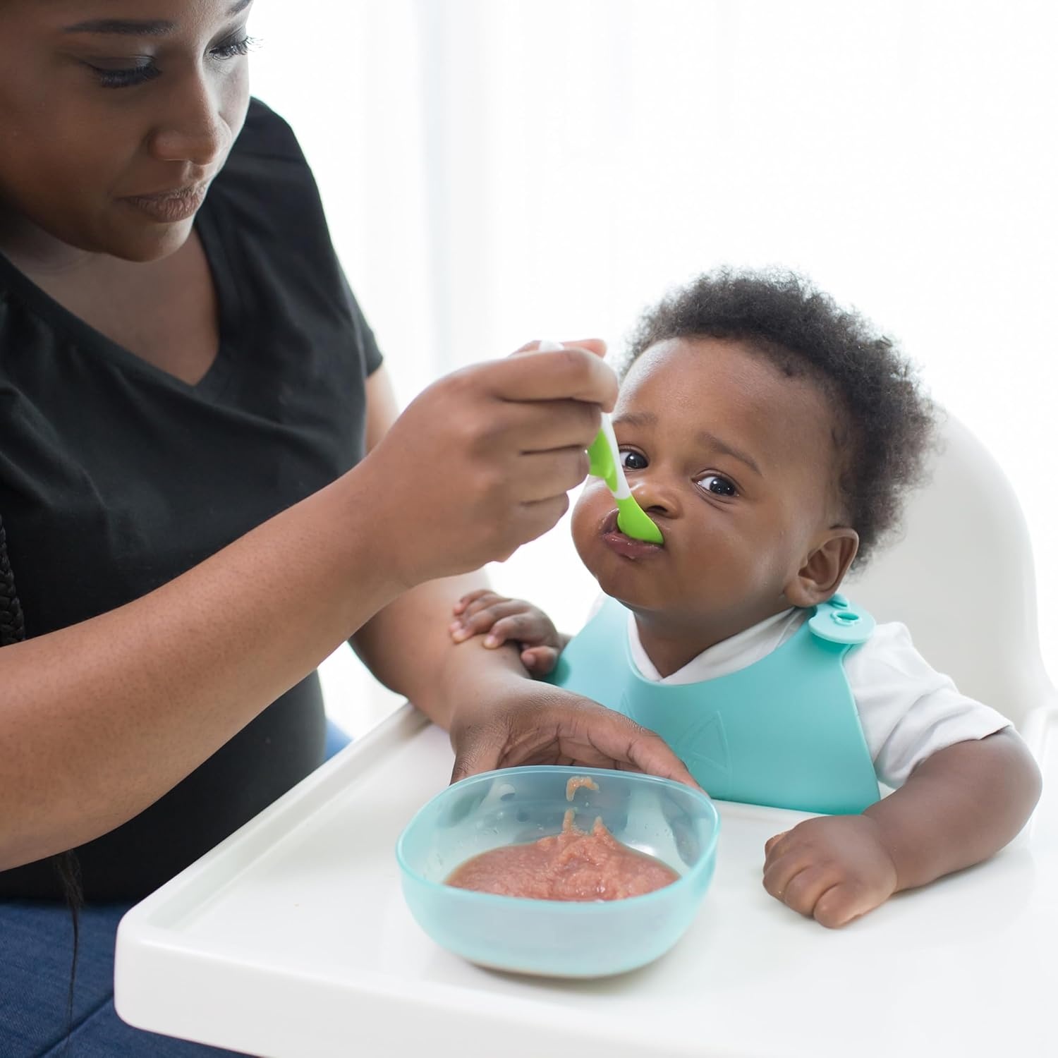 image:imageDr Browns Designed to Nourish SoftTip Toddler Feeding Spoons 6 Pack Assorted Set Colors May VarySoftTip Toddler Feeding Spoons  6 Pack