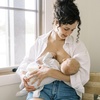 image:imageDr Browns 100 Silicone OnePiece Breast Pump HandsFree Breast Milk Collector with AntiColic Options Baby Bottle 4 oz with Slow Flow Nipple Travel Lid and Travel BagClear  Breast Pump  Bottle