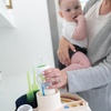 image:imageDr Browns 2in1 Dry amp Prep Silicone Mat Silicone Baby Bottle Drying Mat with Removable Pegs for Baby Essentials Builtin Bottle Prep BPAFreeDrying Mat