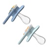 image:imageDr Browns Advantage Baby Pacifier Fully Symmetrical Soother with Soft Silicone Bulb Blue Sunrise 06m BPA Free 2 Pack