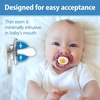 image:imageDr Browns Advantage Baby Pacifier Fully Symmetrical Soother with Soft Silicone Bulb Lavender Love 06m BPA Free 2 Pack