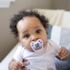 image:imageDr Browns Advantage Baby Pacifier Fully Symmetrical Soother with Soft Silicone Bulb Lavender Love 06m BPA Free 2 Pack