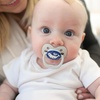 image:imageDr Browns Advantage GlowinTheDark Baby Pacifier Fully Symmetrical Soother with Soft Silicone Bulb Blue SunriseBlue Ocean 06m BPA Free 4 Pack4 Pack