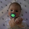 image:imageDr Browns Advantage GlowinTheDark Baby Pacifier Fully Symmetrical Soother with Soft Silicone Bulb Coral Ocean 06m BPA Free 2 Pack