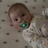image:imageDr Browns Advantage Symmetrical Pacifier with Air Flow  Blue GlowinTheDark  2Pack  618m Pack of 2GlowintheDark Purple Nature
