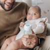 image:imageDr Browns AntiColic Options Narrow Baby Bottle 0m Level 1 Nipple  Baby Bottle to Reduce Colic 1 Pack 4 oz1 Pack  4oz  Clear