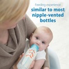 image:imageDr Browns AntiColic Options Narrow Sippy Bottle Starter Kit 8oz250mL with Level 3 MediumFast Flow Nipple and Soft 100 Silicone Sippy Spout Green BPA Free 6mBlue