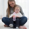 image:imageDr Browns AntiColic Options Narrow Sippy Bottle Starter Kit 8oz250mL with Level 3 MediumFast Flow Nipple and Soft 100 Silicone Sippy Spout Pink BPA Free 6m
