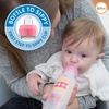 image:imageDr Browns AntiColic Options Narrow Sippy Bottle Starter Kit 8oz250mL with Level 3 MediumFast Flow Nipple and Soft 100 Silicone Sippy Spout Pink BPA Free 6m