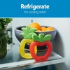 image:imageDr Browns AquaCool WaterFilled Teether Cooling Baby Teether Toy for Sore Gums Apple Pineapple BPAFree 3m 2Pack