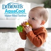 image:imageDr Browns AquaCool WaterFilled Teether Cooling Baby Teether Toy for Sore Gums Apple Pineapple BPAFree 3m 2Pack
