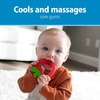 image:imageDr Browns AquaCool WaterFilled Teether Cooling Baby Teether Toy for Sore Gums Apple Pineapple BPAFree 3m 2Pack