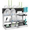 image:imageDr Browns Baby Bottle Drying Tower StandUp Countertop Drying Rack with Organized Storage for Baby Essentials Space Saving Vertical Rack BlackWhiteBlackWhite