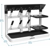 image:imageDr Browns Baby Bottle Drying Tower StandUp Countertop Drying Rack with Organized Storage for Baby Essentials Space Saving Vertical Rack BlackWhiteBlackWhite