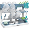 image:imageDr Browns Baby Bottle Drying Tower StandUp Countertop Drying Rack with Organized Storage for Baby Essentials Space Saving Vertical Rack BlackWhiteBlueWhite