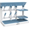 image:imageDr Browns Baby Bottle Drying Tower StandUp Countertop Drying Rack with Organized Storage for Baby Essentials Space Saving Vertical Rack BlackWhiteBlueWhite