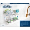 image:imageDr Browns Baby Bottle Drying Tower StandUp Countertop Drying Rack with Organized Storage for Baby Essentials Space Saving Vertical Rack BlackWhiteGrayWhite
