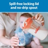image:imageDr Browns Baby Formula Mixing Pitcher with Adjustable Stopper Locking Lid amp No Drip Spout Black BPA Free 36oz 1 PackGray