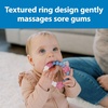 image:imageDr Browns Best Friends Teething Ring 100 Silicone Massaging Teether Toy Pink and Purple BPAFree 3m1Pack