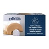image:imageDr Browns Bottle Feeding and Nursing Lap Support Pillow with Cover UShaped Premium Memory Foam Responsive Firm Support Storm GreenGentle Beige