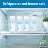 image:imageDr Browns Breast Milk Collection Bottles with Storage Caps Breast Pumps Compatible Collect Store and Keep Milk Fresh BPA Free  4Pack4 Ounce Pack of 24