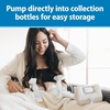image:imageDr Browns Breast Milk Collection Bottles with Storage Caps Breast Pumps Compatible Collect Store and Keep Milk Fresh BPA Free  4Pack4 Ounce Pack of 24