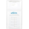 image:imageDr Browns Breast Milk Storage Bags Disposable and Durable Bags for Freezing amp Heating Breast Milk 100 ct 6 oz Bags BPA free100 Count