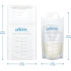 image:imageDr Browns Breast Milk Storage Bags Disposable and Durable Bags for Freezing amp Heating Breast Milk 100 ct 6 oz Bags BPA free100 Count