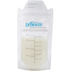 image:imageDr Browns Breast Milk Storage Bags Disposable and Durable Bags for Freezing amp Heating Breast Milk 100 ct 6 oz Bags BPA free50 Count
