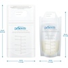 image:imageDr Browns Breast Milk Storage Bags Disposable and Durable Bags for Freezing amp Heating Breast Milk 100 ct 6 oz Bags BPA free50 Count